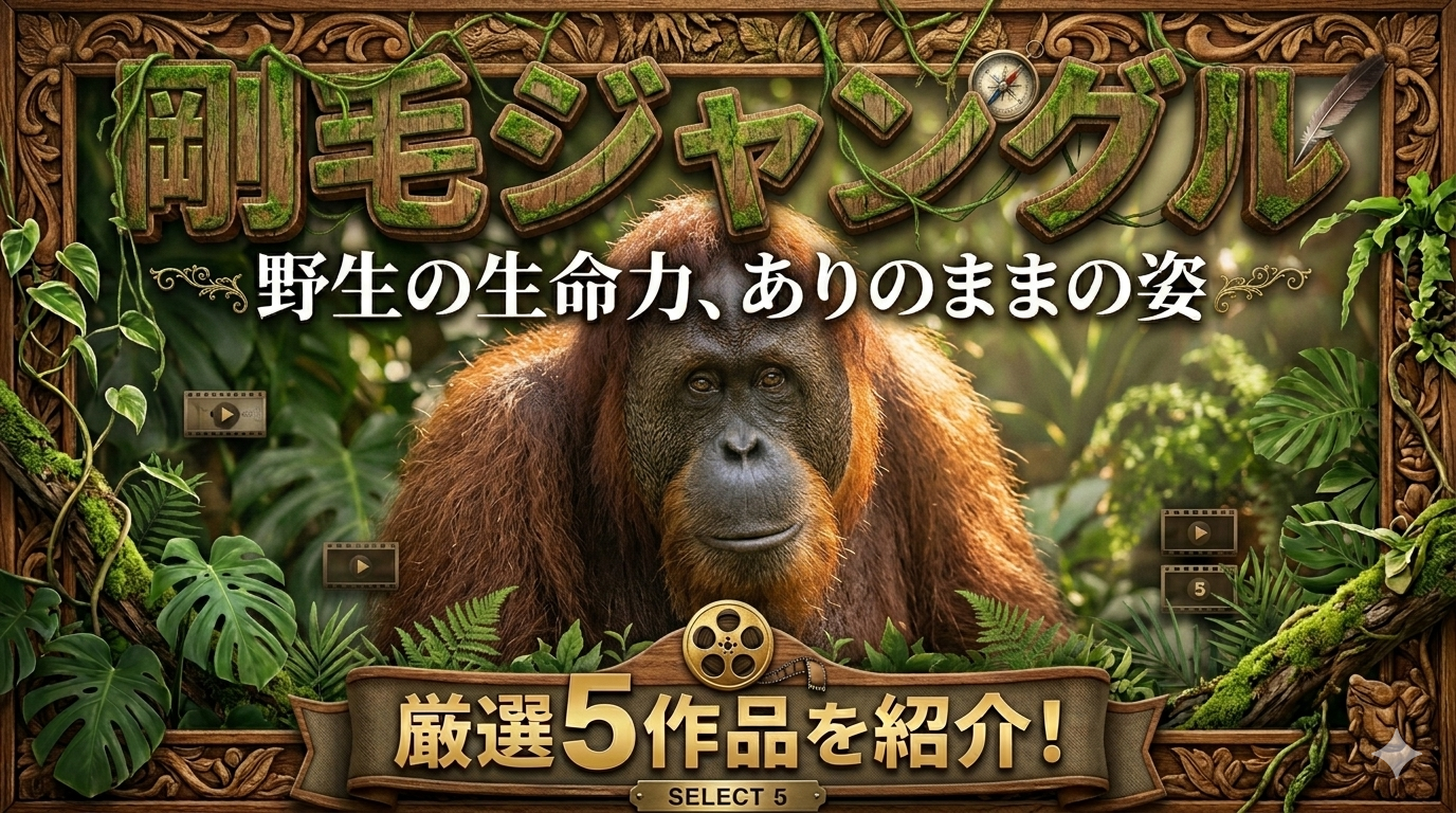 【禁断の密林】剛毛ジャングルおすすめ作品5選!整えない美学と対極の解放感